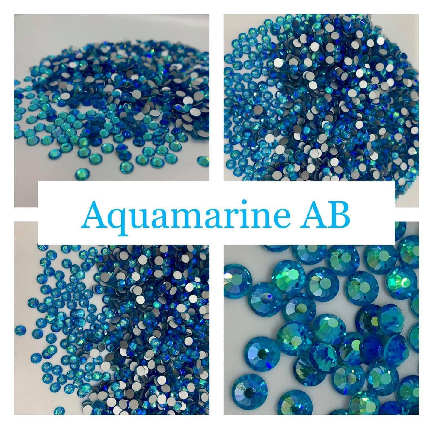 Aquamarine - AB Rhinestone 2058