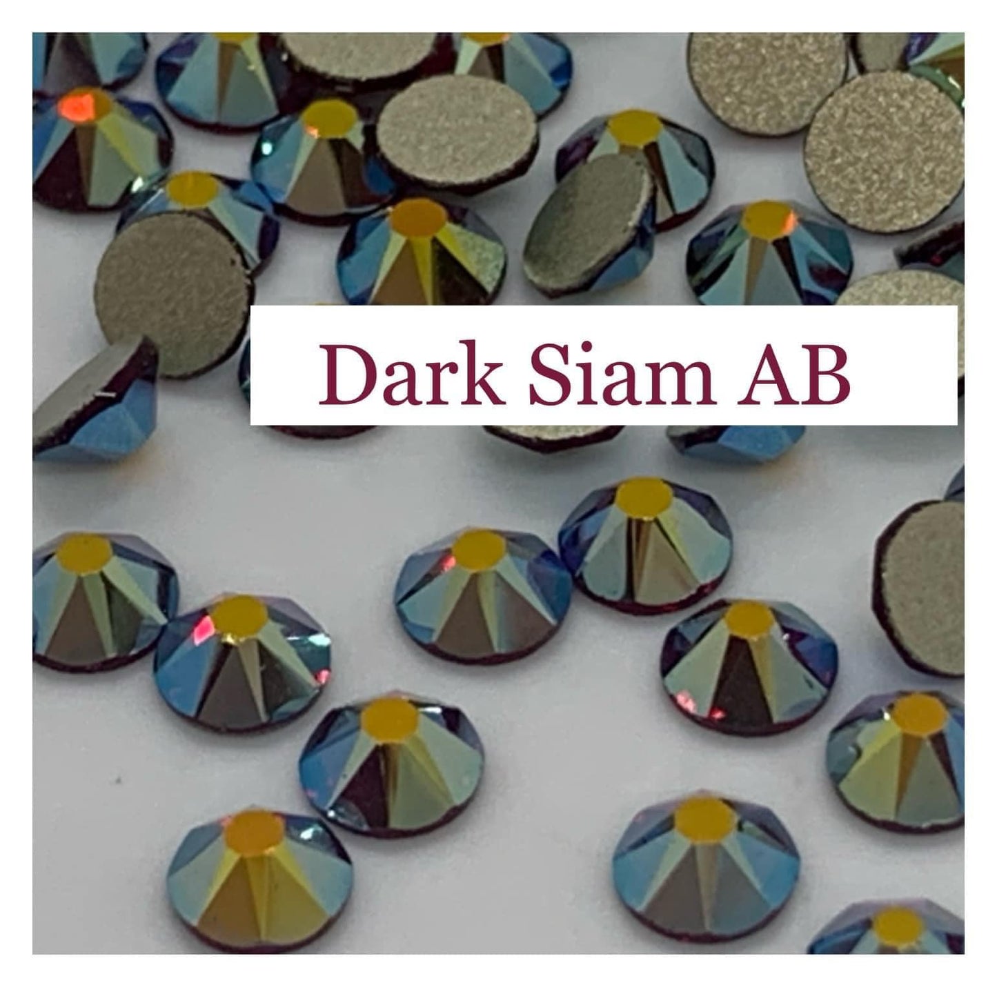 Dark Siam - AB Rhinestone 2088