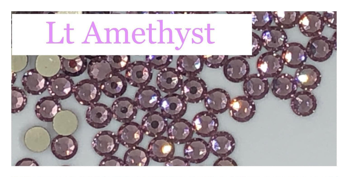 Light Amethyst - Non AB Rhinestone 2088