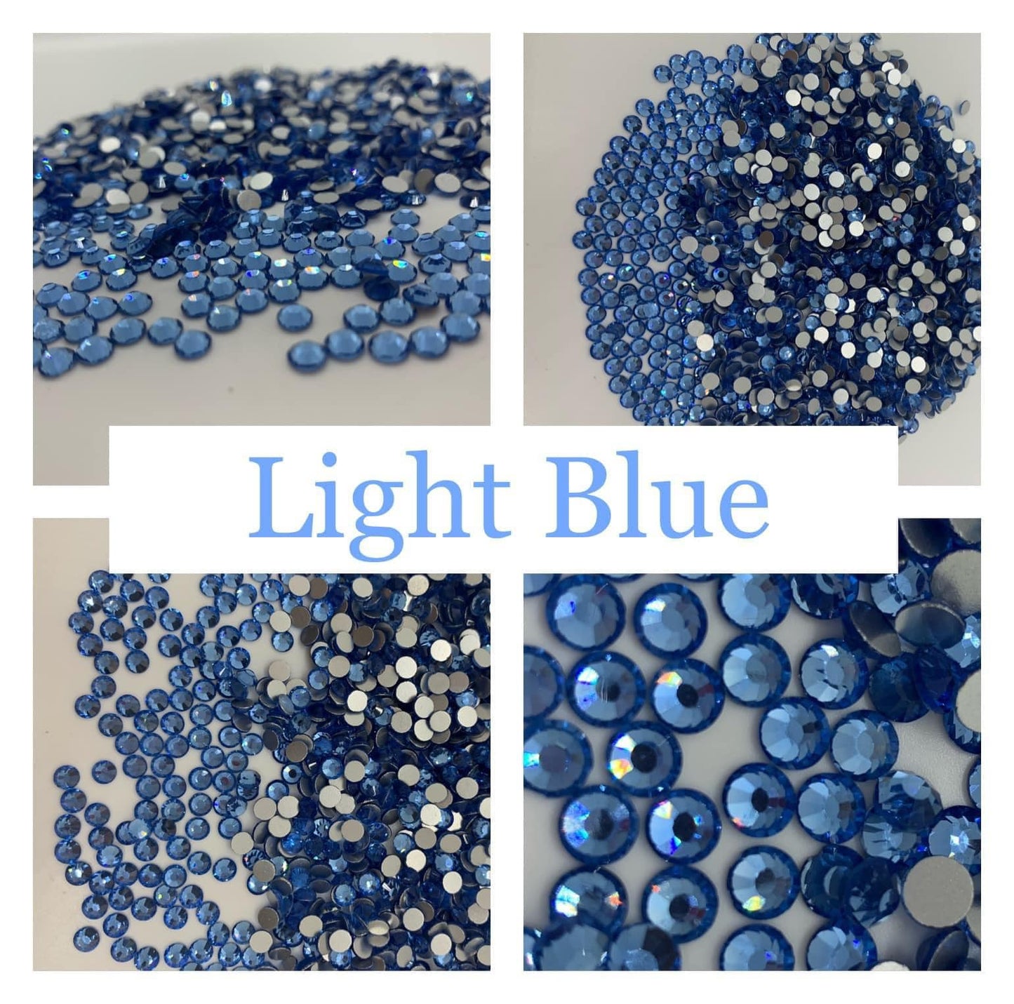 Light Blue - Non AB Rhinestone 2058