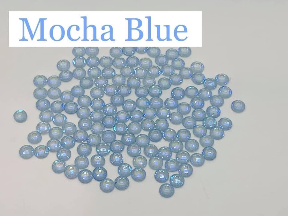 Mocha Blue - Non AB Rhinestone 2058, EON