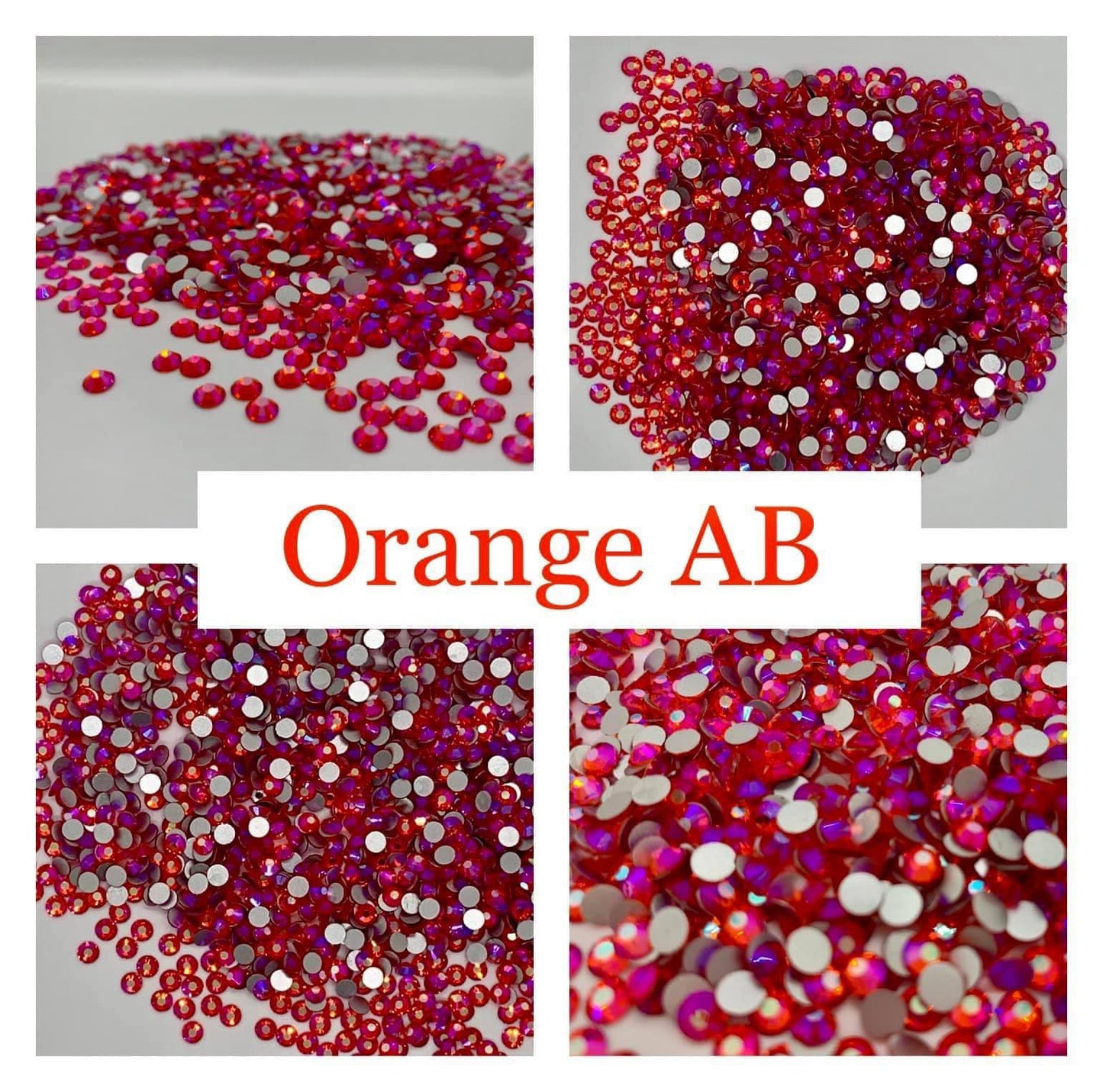 Orange - AB Rhinestone 2058