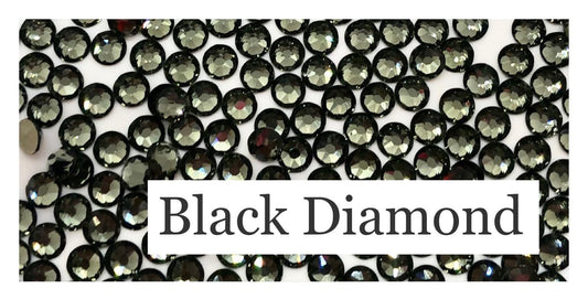 Black Diamond - Non AB Rhinestone 2088