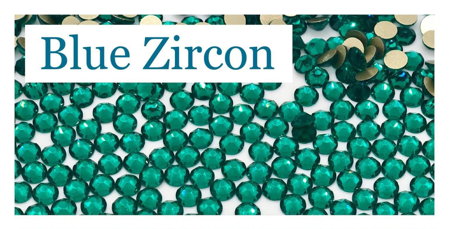 Blue Zircon - Non AB Rhinestone 2088