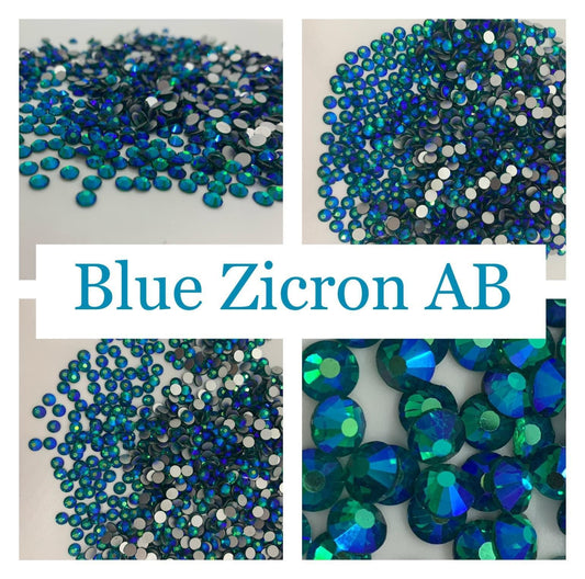 Blue Zircon - AB Rhinestone 2058