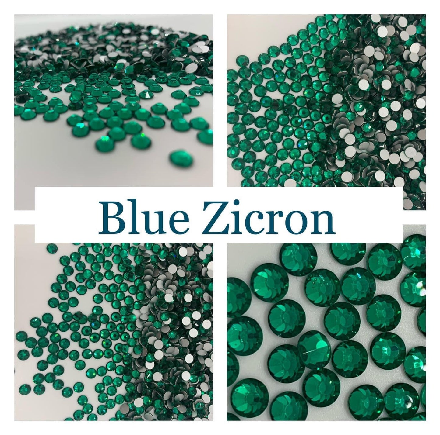 Blue Zircon - Non AB Rhinestone 2058