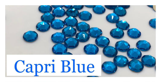 Capri Blue - Non AB Rhinestone 2088