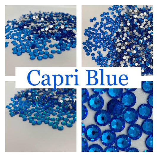 Capri Blue - Non AB Rhinestone 2058