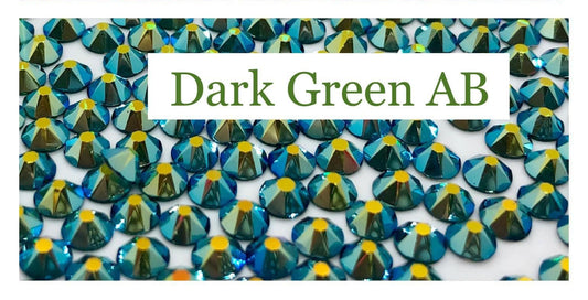 Dark Green - AB Rhinestone 2088