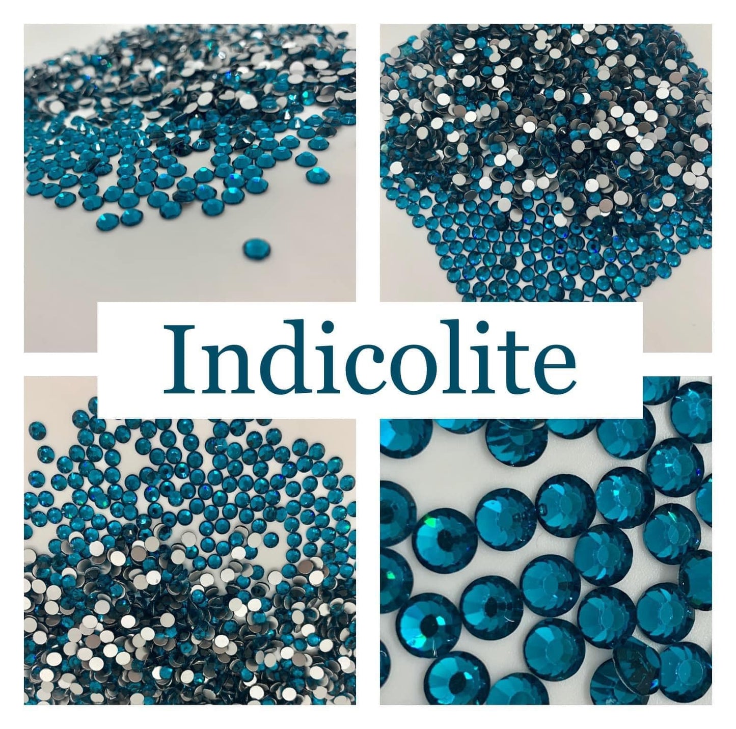 Indicolite - Non AB Rhinestone 2058