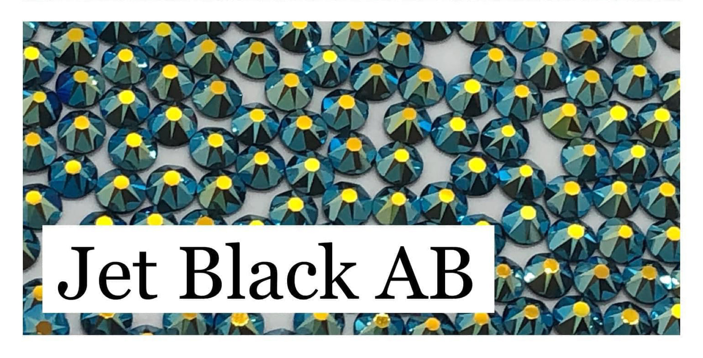 Jet Black - AB Rhinestone 2088