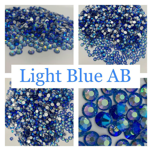 Light Blue - AB Rhinestone 2058