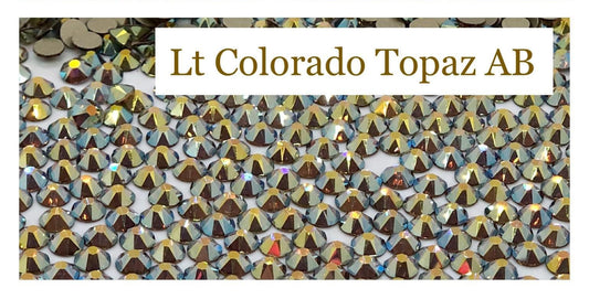 Light Colorado Topaz - AB Rhinestone 2088