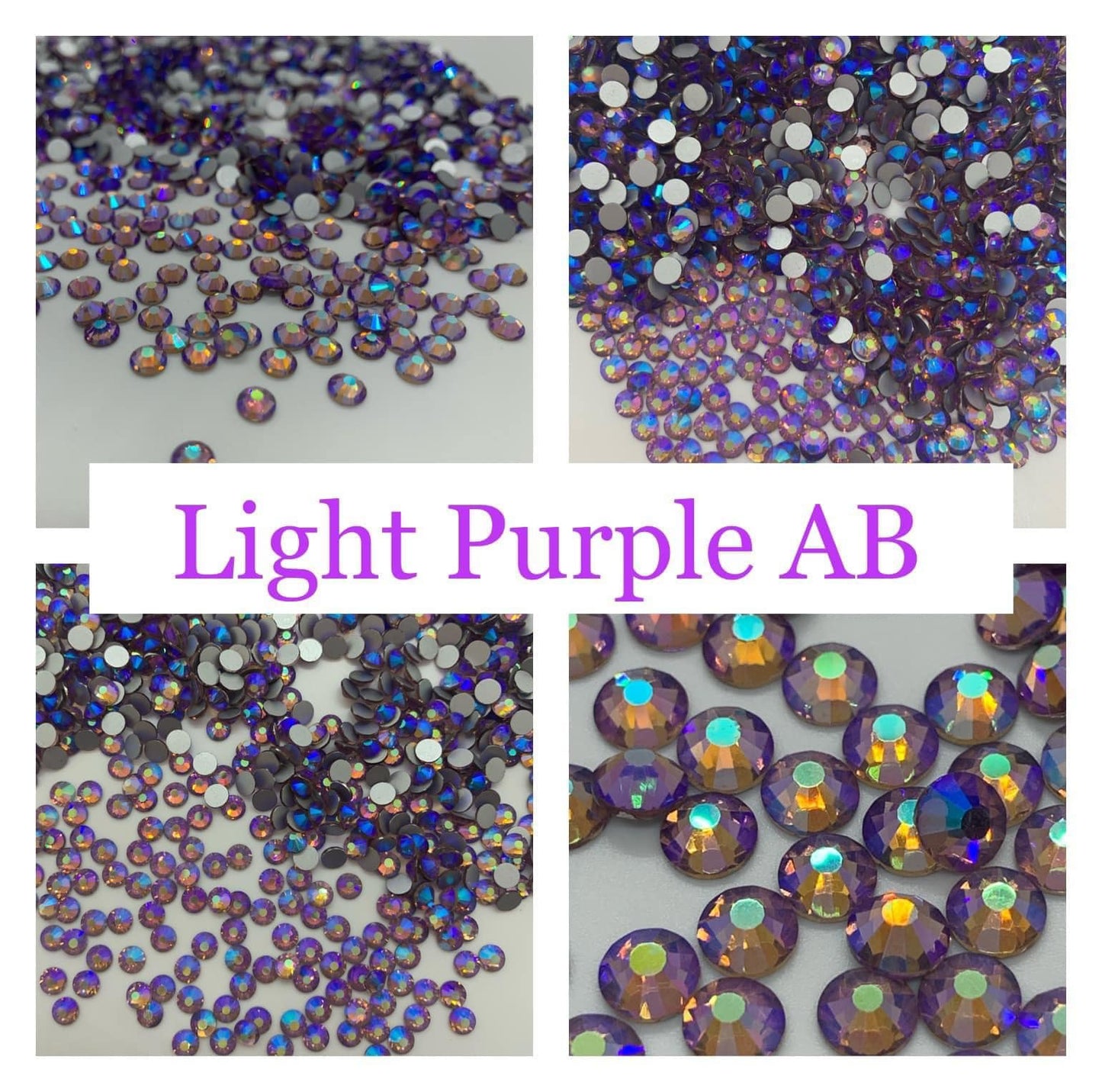 Light Purple - AB Rhinestone 2058