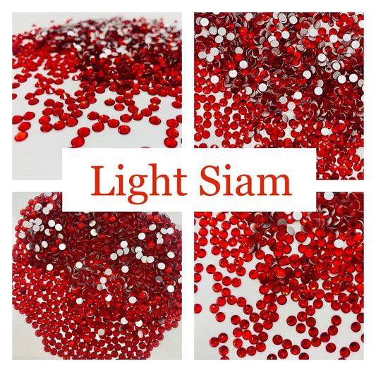 Light Siam - Non AB Rhinestone 2058