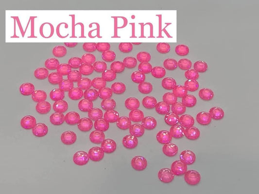 Mocha Pink - Non AB Rhinestone 2088, EON