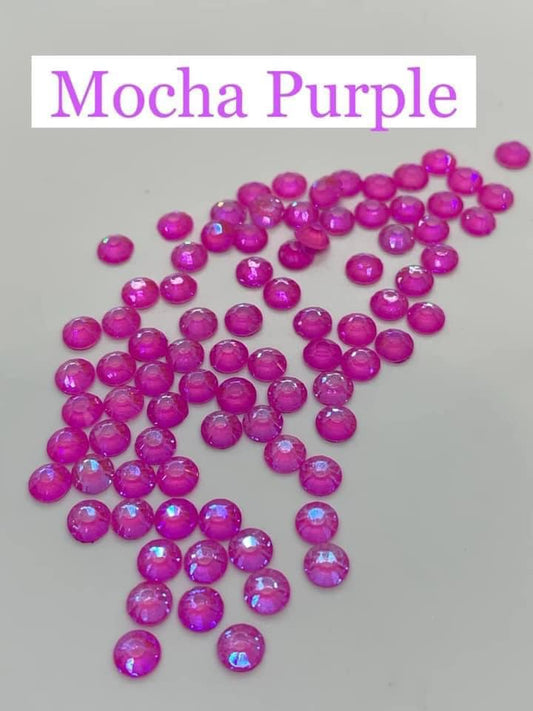 Mocha Purple - Non AB Rhinestone 2088, EON