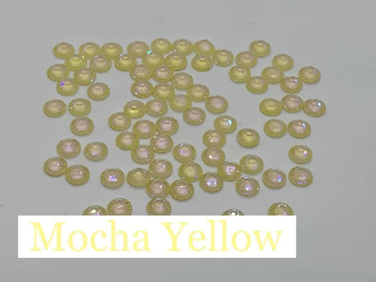 Mocha Yellow - Non AB Rhinestone 2058, EON