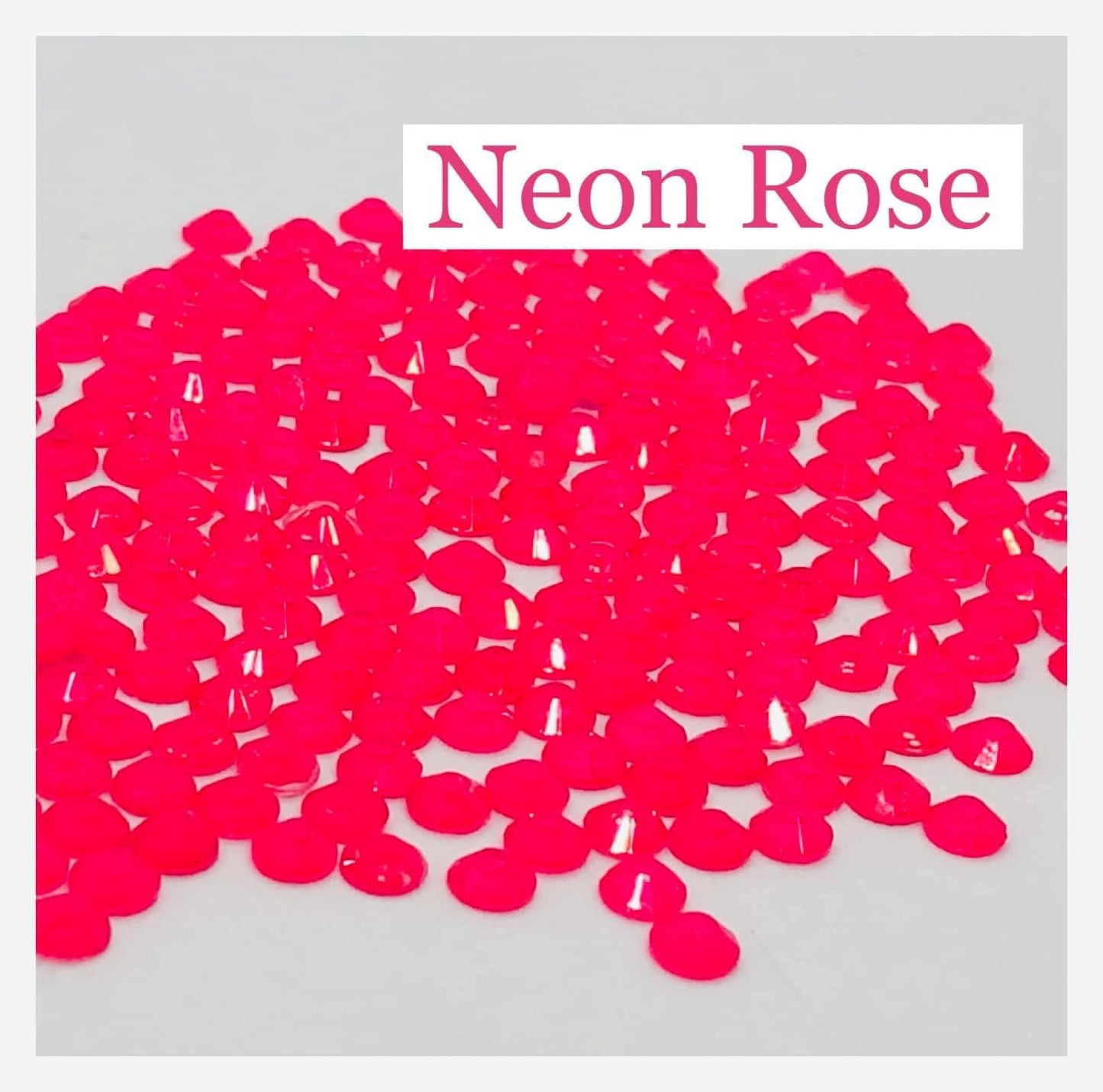 Neon Rose - Non AB Rhinestone 2088, EON