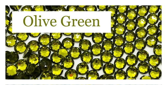 Olive Green - Non AB Rhinestone 2088