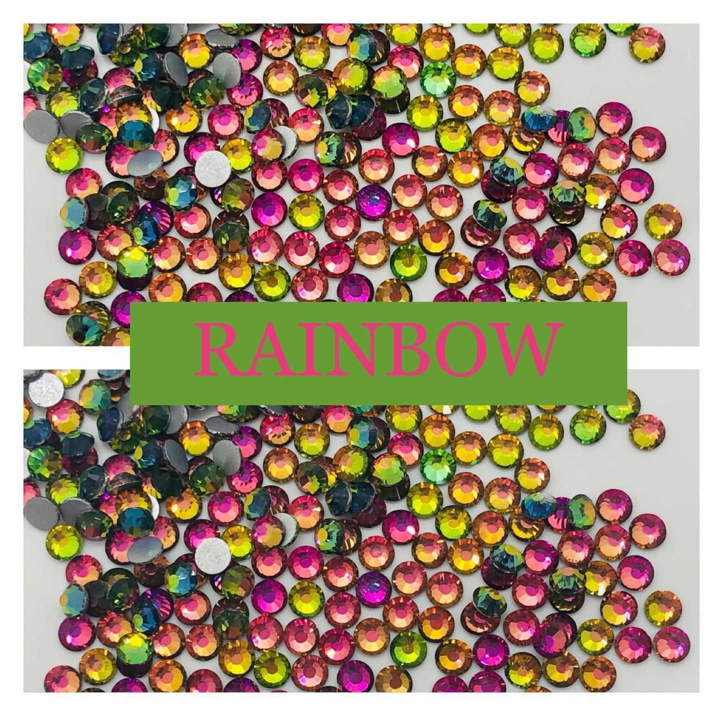 Rainbow - Non AB Rhinestone 2058, EON