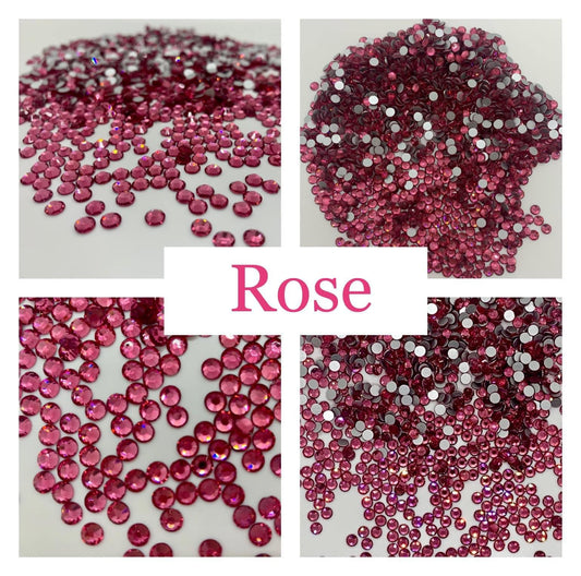 Rose - Non AB Rhinestone 2058