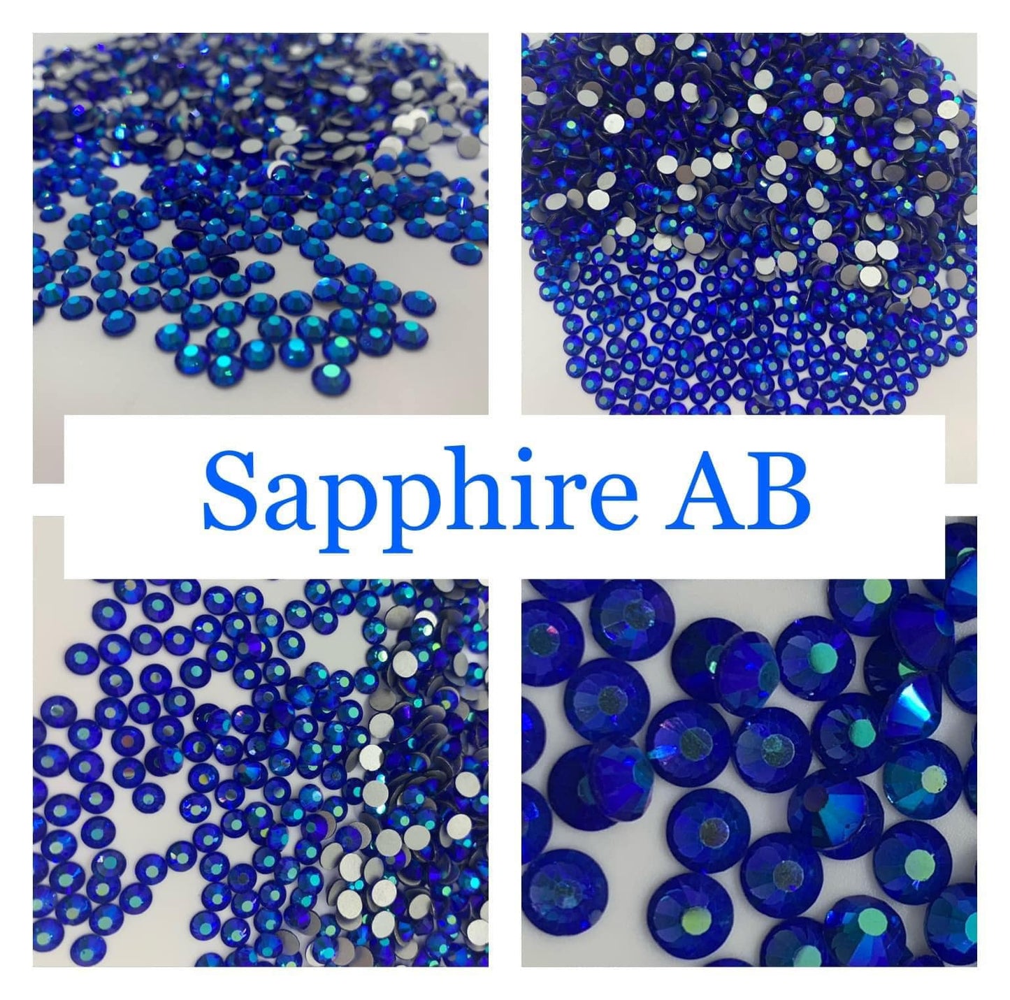 Sapphire - AB Rhinestone 2058