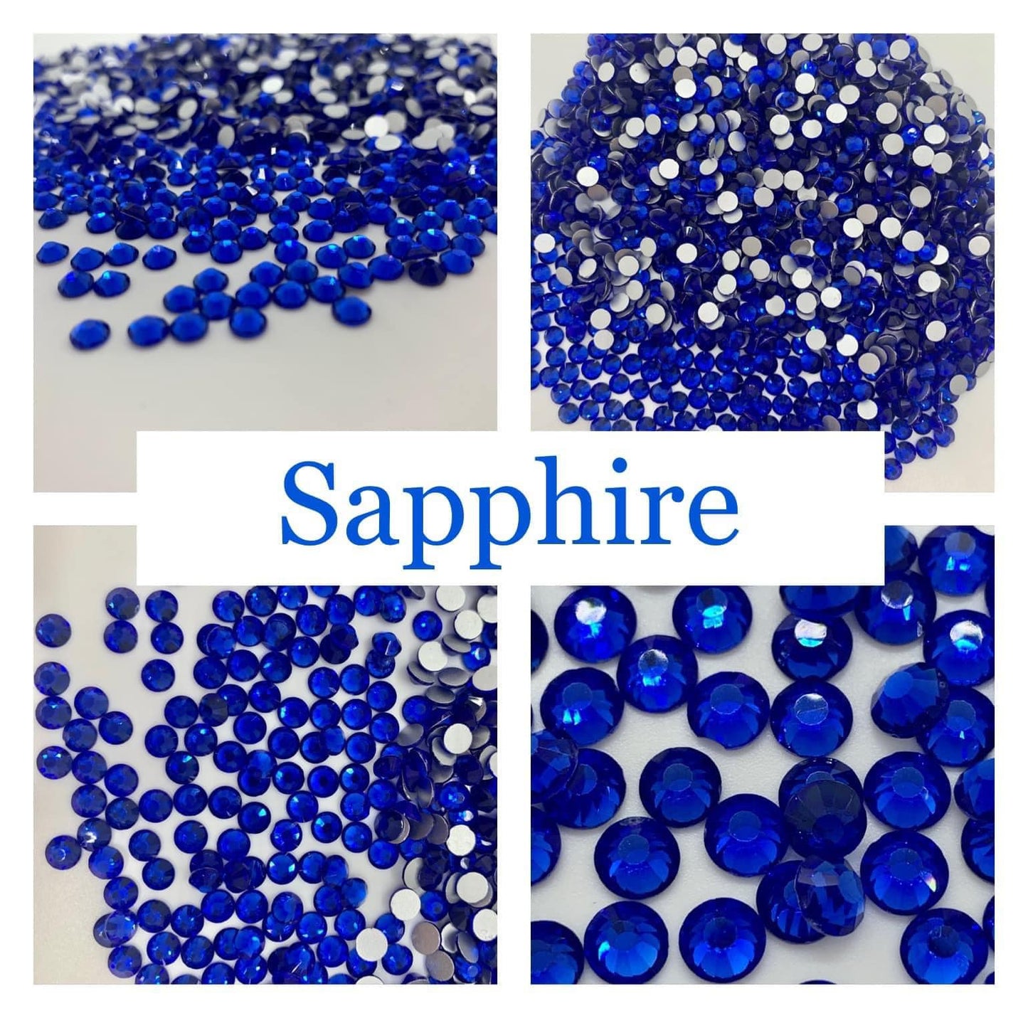 Sapphire - Non AB Rhinestone 2058