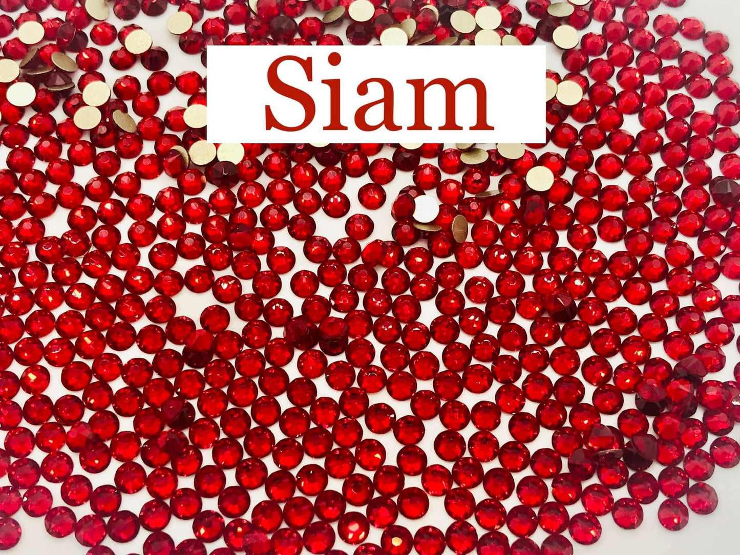 Siam - Non AB Rhinestone 2088
