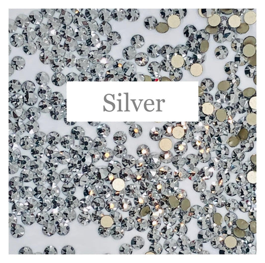 Silver - Non AB Rhinestone 2088