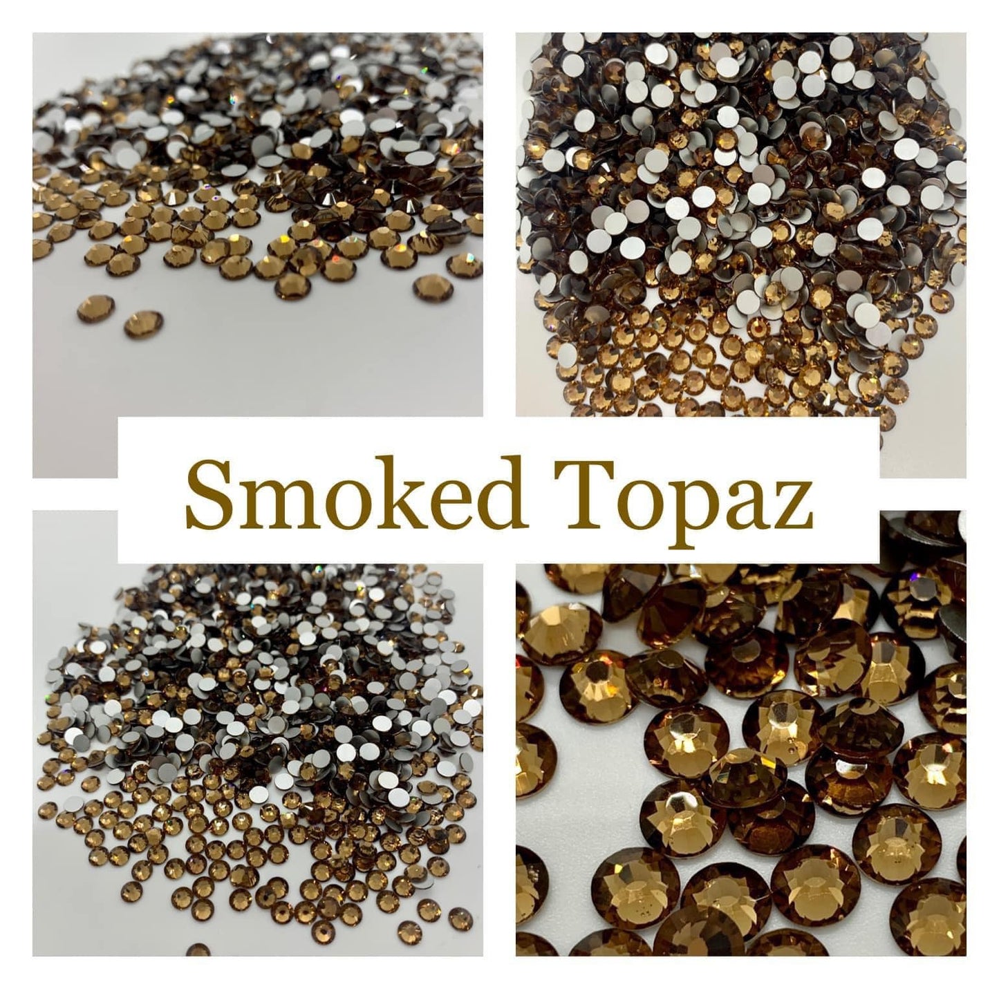 Smoked Topaz - Non AB Rhinestone 2058